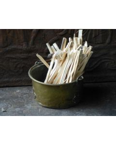 Cesta Leña de Latón