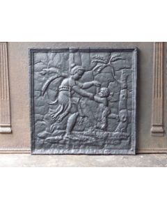 Placa chimenea Cupido y Venus