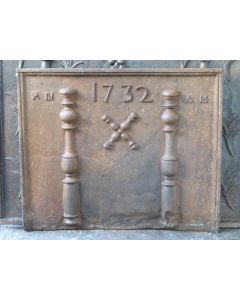 Pilares con Cruz de San Andrés