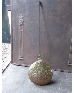 Antigua botella de agua caliente (cobre)