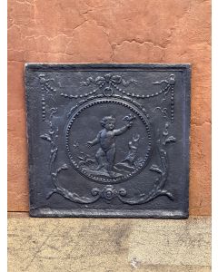 Placa chimenea Cupido y Venus