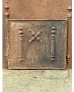 Pilares con Cruz de San Andrés