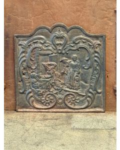 Placa Chimenea de Fundición 'Luis XV'