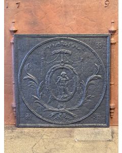 Placa chimenea Cupido y Venus