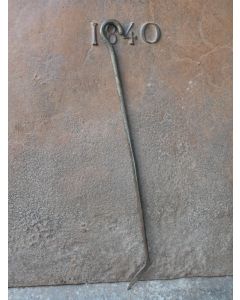 Antiguo Atizador Holandés