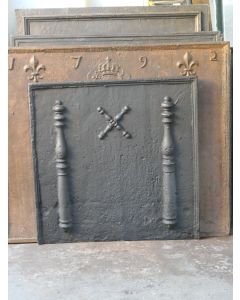 Pilares con Cruz de San Andrés