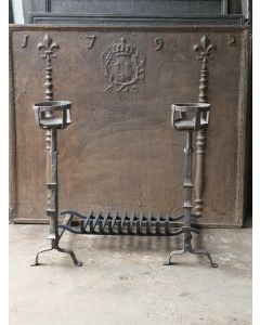 Parrilla Chimenea Hierro Forjado