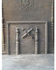 Pilares con Cruz de San Andrés