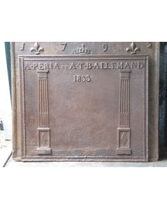 Placa Chimenea 'Columnas de Libertad'