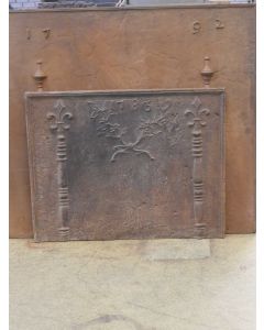 Placa Chimenea de Fundición 'Luis XV'