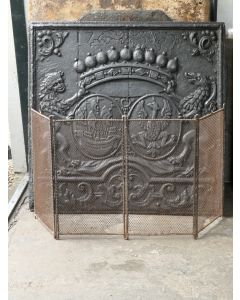 Salva Chispas Francés Antiguo