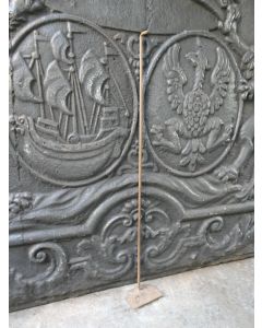 Antigua Atizador Francés