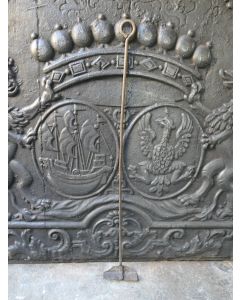 Antigua Atizador Francés