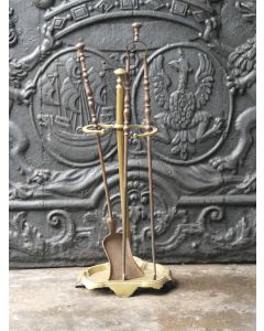 Antiguos Utensilios Chimenea Francés