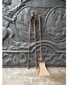 Antiguos Utensilios Chimenea Francés