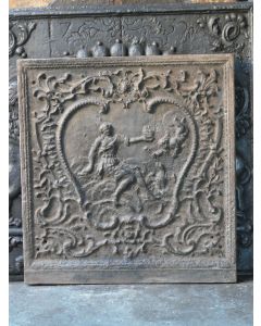 Placa Chimenea de Fundición 'Luis XV'