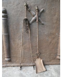 Antiguos Utensilios Chimenea Francés