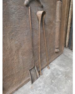 Antiguos Utensilios Chimenea Francés
