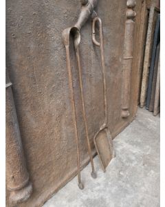 Antiguos Utensilios Chimenea Francés