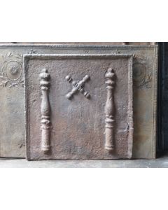 Pilares con Cruz de San Andrés