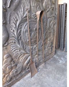 Antiguos Utensilios Chimenea Francés