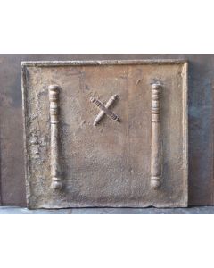 Pilares con Cruz de San Andrés
