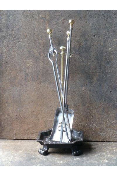 Utensilios Chimenea de Acero Pulido