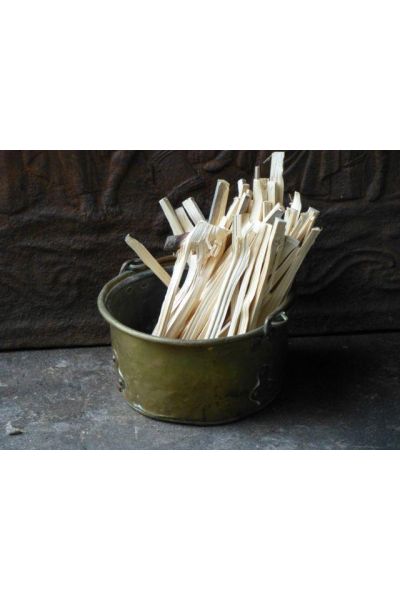 Cesta Leña de Latón