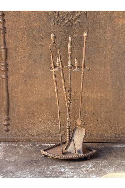 Antiguos Utensilios Chimenea Francés