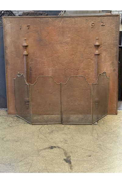 Salva Chispas Francés Antiguo