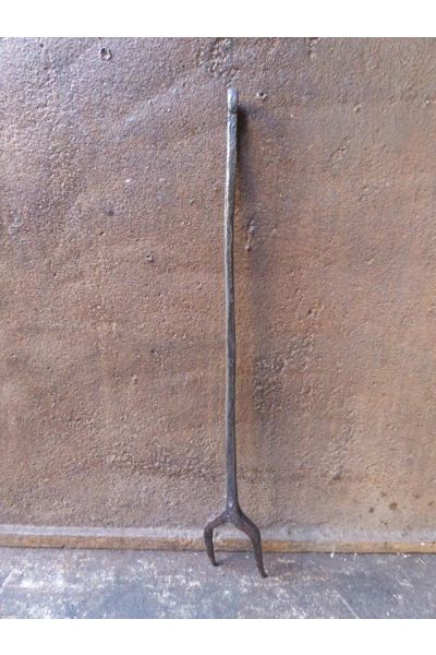 Tenedor para chimenea (hierro forjado)