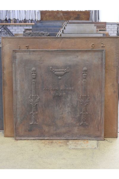 Placa Chimenea Neoclásica