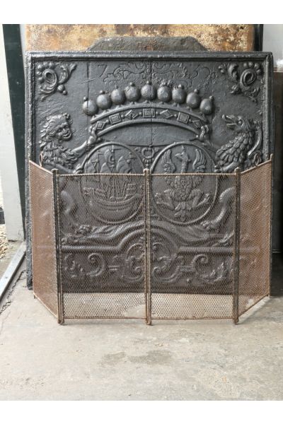 Salva Chispas Francés Antiguo