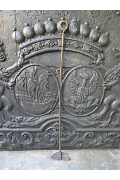 Antigua Atizador Francés