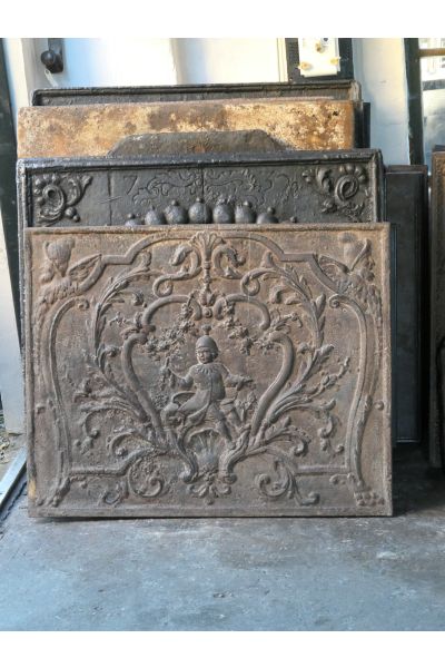 Placa Chimenea de Fundición 'Luis XV'