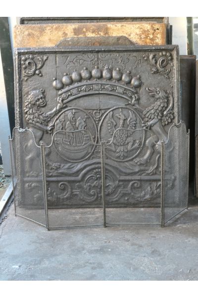 Salva Chispas Francés Antiguo