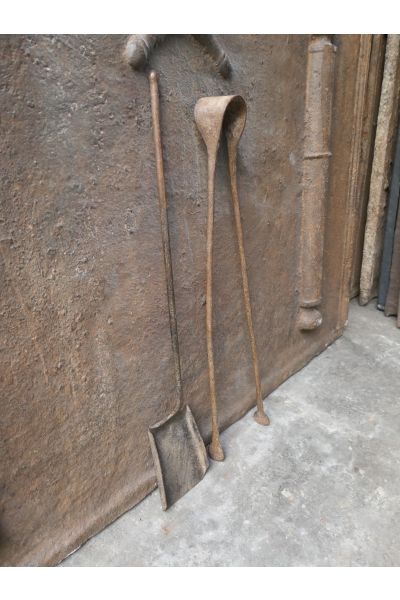 Antiguos Utensilios Chimenea Francés