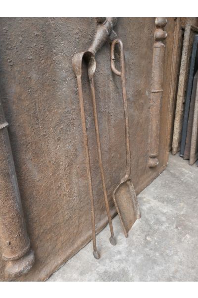 Antiguos Utensilios Chimenea Francés