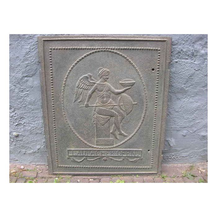 Placa de chimenea Ángel