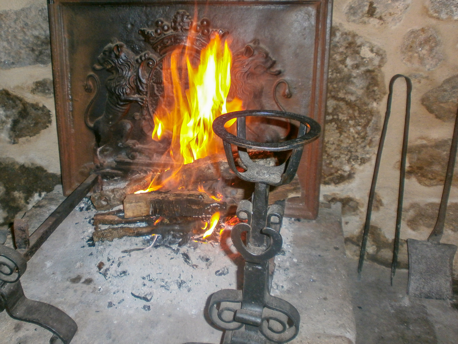 Pala para chimenea, 36 cm